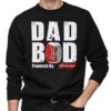 Dad Bod Powered By Budweiser Beer Shirt