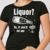 A Little Joy Comes From A Wine T shirt