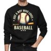 Baseball T shirt With Short Sleeves Who Loves Baseball 1