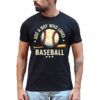 Baseball T shirt With Short Sleeves Who Loves Baseball 2