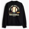 Baseball T shirt With Short Sleeves Who Loves Baseball 3