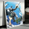 Superman Dog Poster
