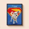 Superman Dog Poster 1