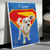 Superman Dog Poster 2