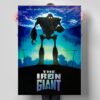 The Iron Giant Vintage Movie Poster Wall Art 3