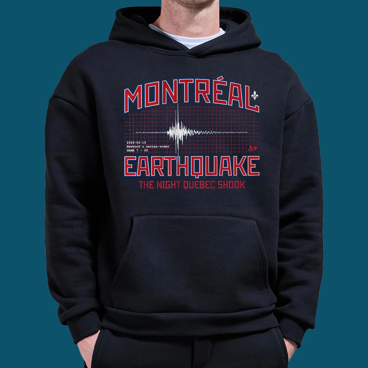 Alex Newhook Montreal Earthquake Shirt Alex Newhook Montreal Earthquake Shirt