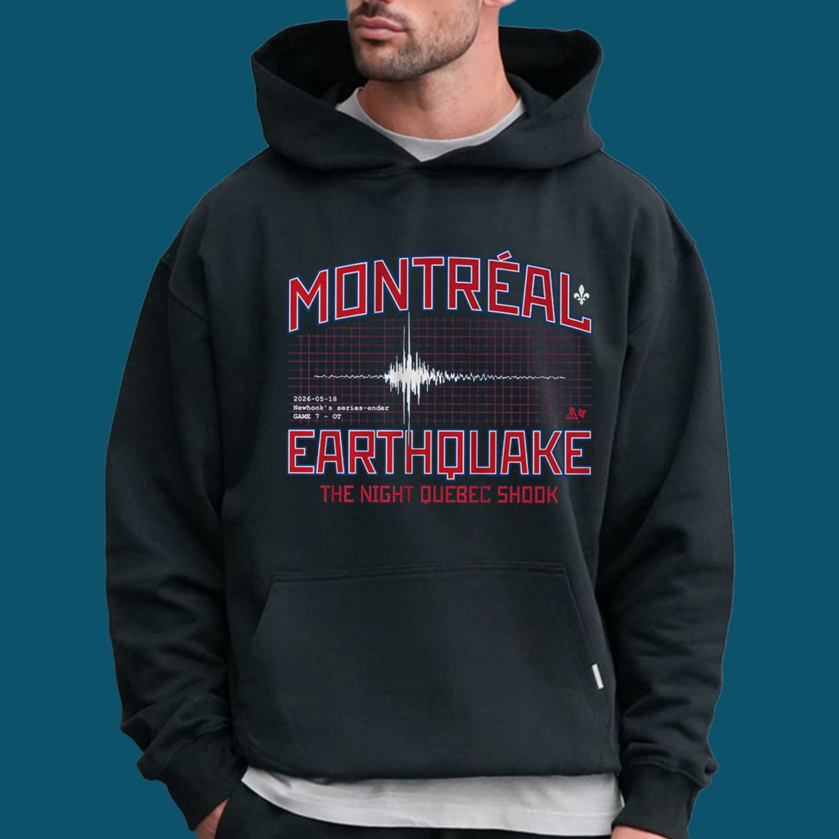 Alex Newhook Montreal Earthquake Shirt Alex Newhook Montreal Earthquake Shirt