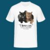 Ateba Gautier I Love Cats Shirt 4