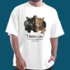 Ateba Gautier I Love Cats Shirt 5