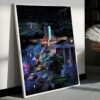 Back to the Future Hill Valley Poster 1 Back To The Future Hill Valley Poster 5
