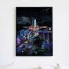 Back to the Future Hill Valley Poster 2 Back To The Future Hill Valley Poster 6