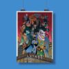 Batman The Animated Series 1992 Retro Poster 3
