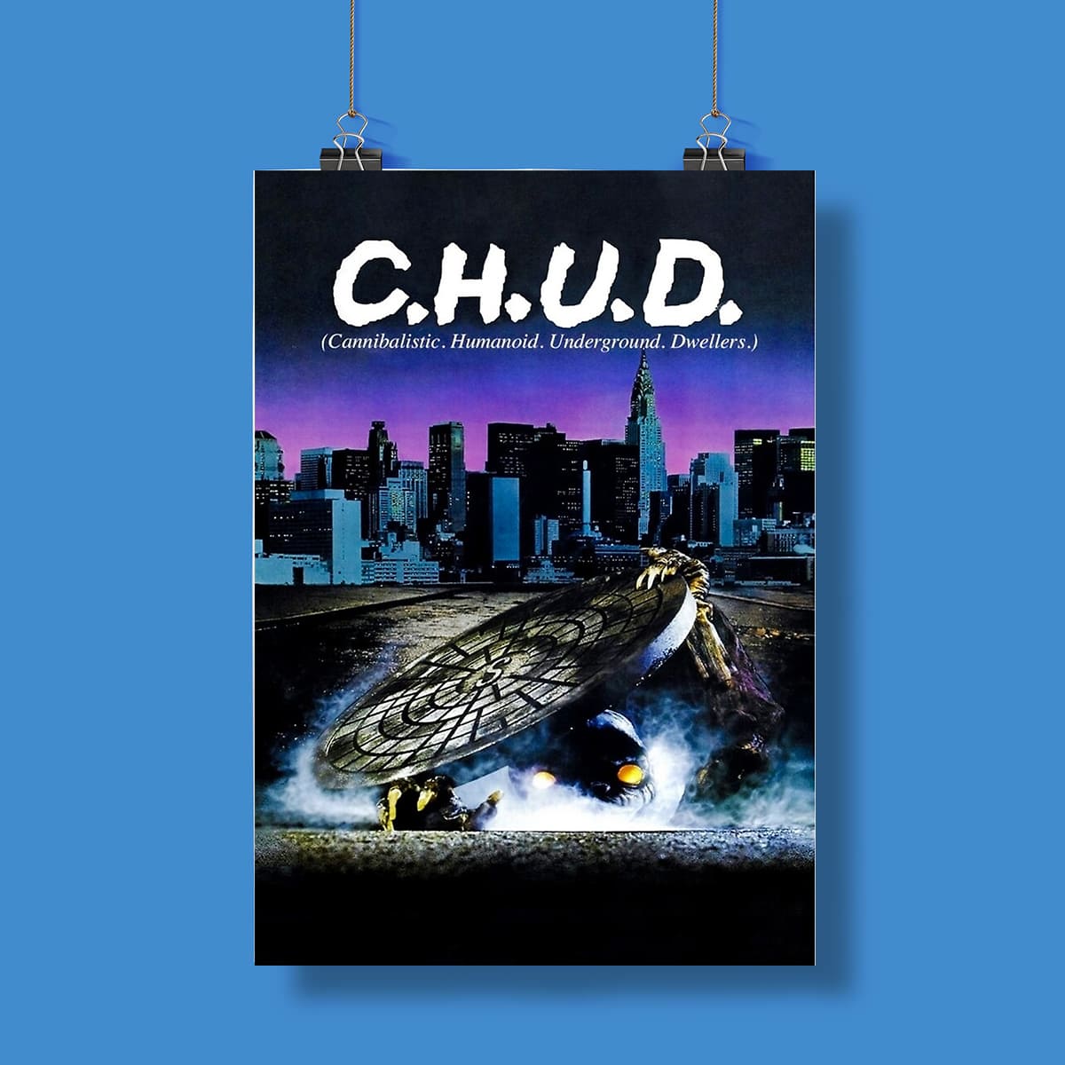 CHUD Horror Movie Poster CHUD Horror Movie Poster