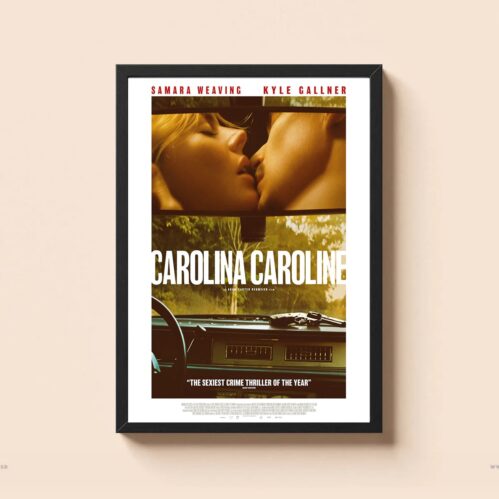 Carolina Caroline 2025 Samara Weaving & Kyle Gallner Poster