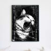Gothic Black Cat Poster 1