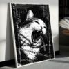 Gothic Black Cat Poster 5