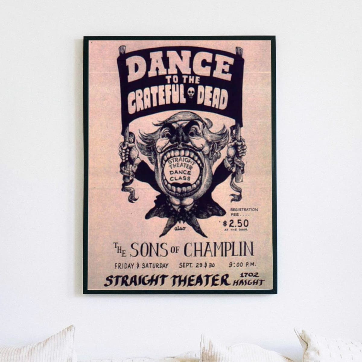 Grateful Dead Straight Theater 1967 Poster Grateful Dead Straight Theater 1967 Poster