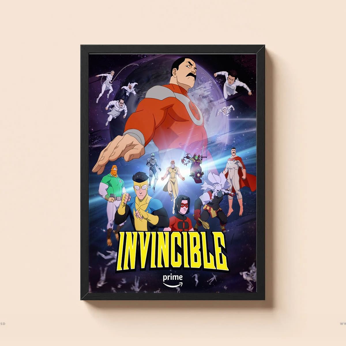 Invincible Superhero Season 4 Poster Invincible Superhero Season 4 Poster