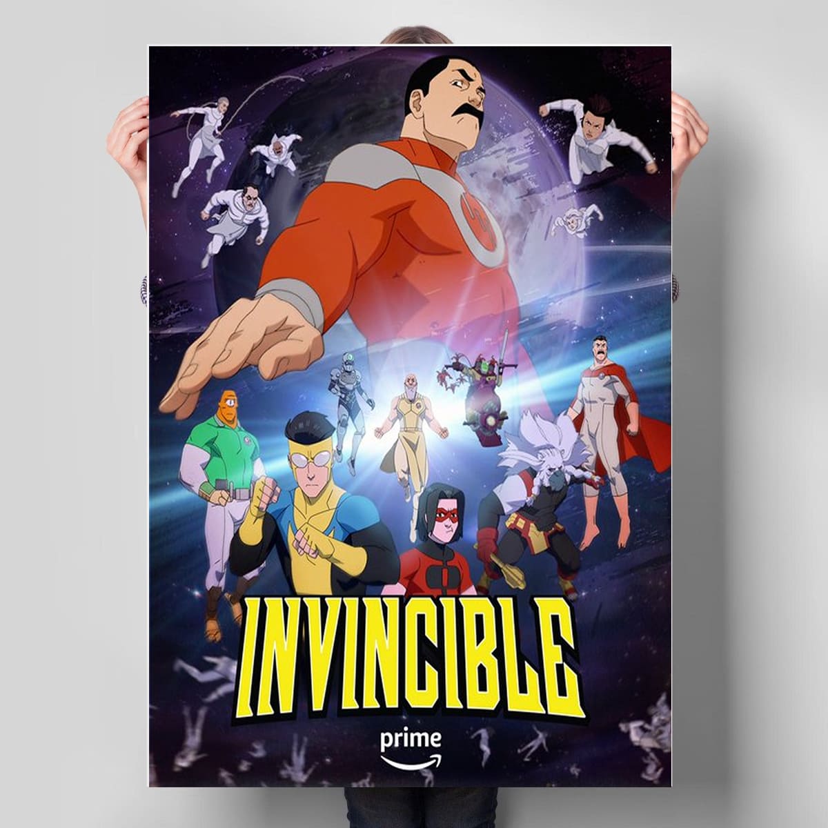 Invincible Superhero Season 4 Poster Invincible Superhero Season 4 Poster