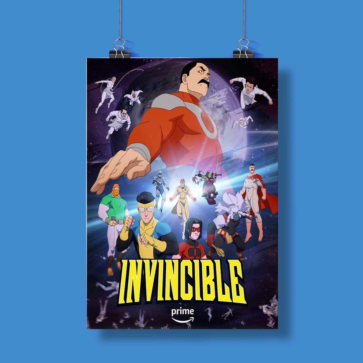 Invincible Superhero Season 4 Poster Invincible Superhero Season 4 Poster
