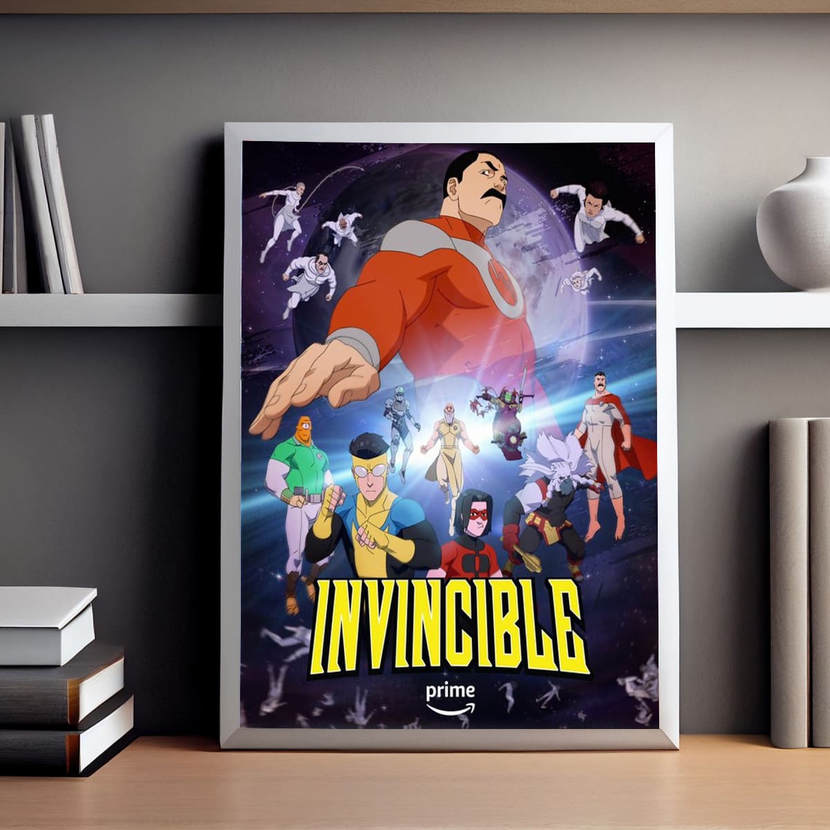Invincible Superhero Season 4 Poster Invincible Superhero Season 4 Poster
