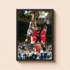 John Starks Dunk On Bulls Poster 1
