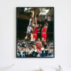 John Starks Dunk On Bulls Poster 2