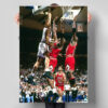 John Starks Dunk On Bulls Poster 4