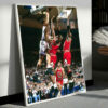 John Starks Dunk On Bulls Poster 5