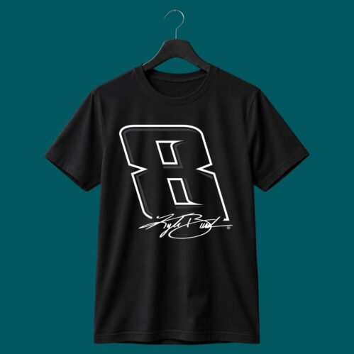 Kyle Bush Black 8 Shirt