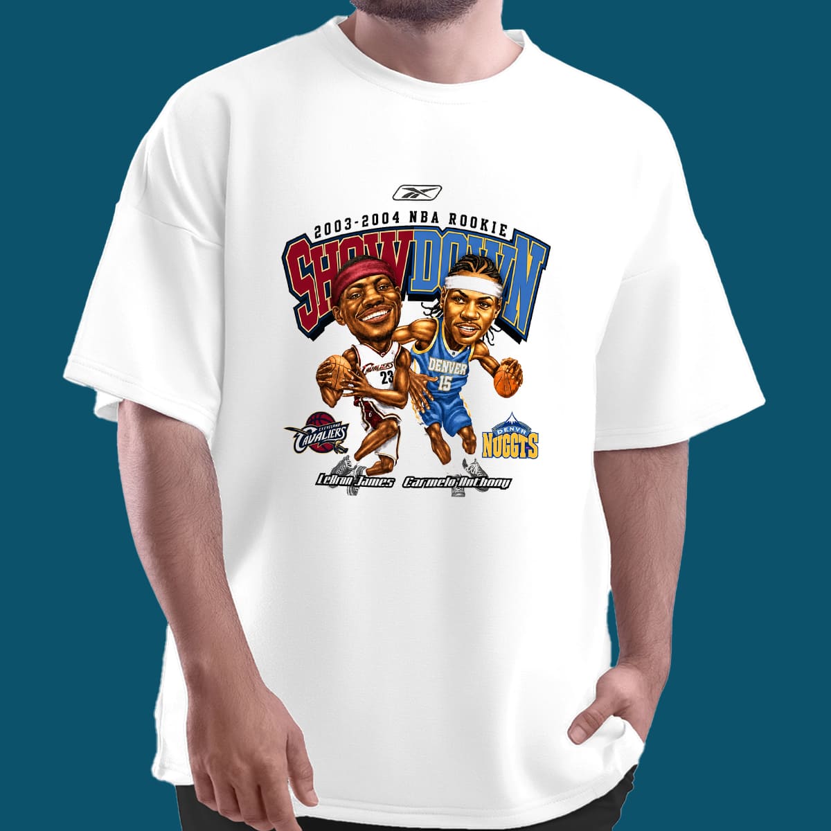 LeBron James Carmelo Anthony Rookie Showdown Shirt LeBron James Carmelo Anthony Rookie Showdown Shirt