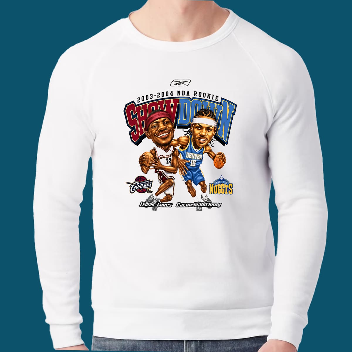 LeBron James Carmelo Anthony Rookie Showdown Shirt 4 LeBron James Carmelo Anthony Rookie Showdown Shirt 4