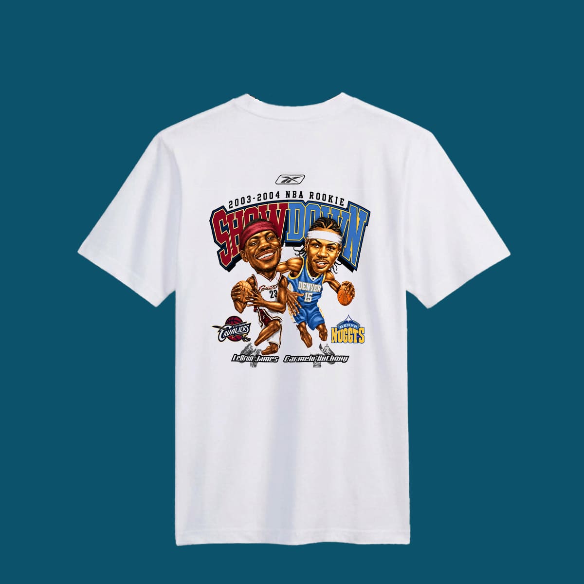 LeBron James Carmelo Anthony Rookie Showdown Shirt LeBron James Carmelo Anthony Rookie Showdown Shirt