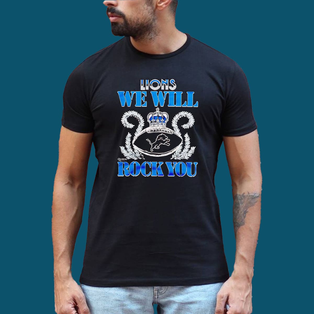 Lions We Will Rock You Shirt Lions We Will Rock You Shirt