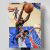 Mitchell Robinson Poster Dunk On Joel Embiid Poster 2