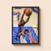 Mitchell Robinson Poster Dunk On Joel Embiid Poster 3
