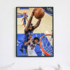 Mitchell Robinson Poster Dunk On Joel Embiid Poster 6