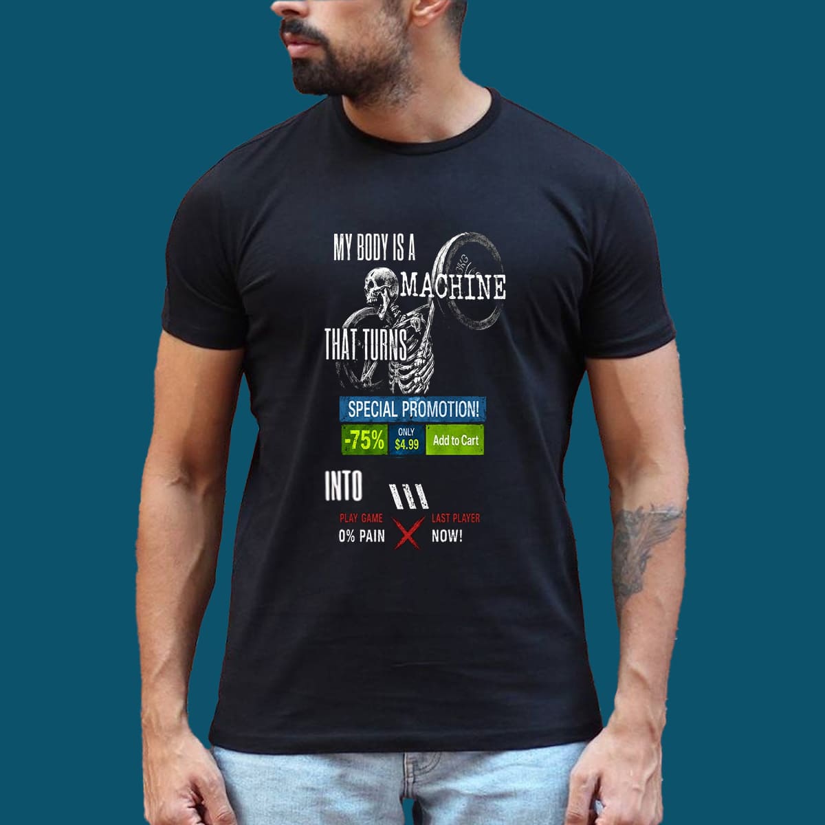 My Body Is A Machine Steam Sale Shirt My Body Is A Machine Steam Sale Shirt