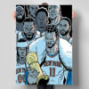 New York Knicks Playoff To Winner 2026 Poster 6
