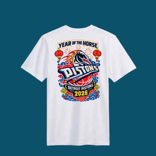 Pistons Year Of The Horse 2026 Shirt