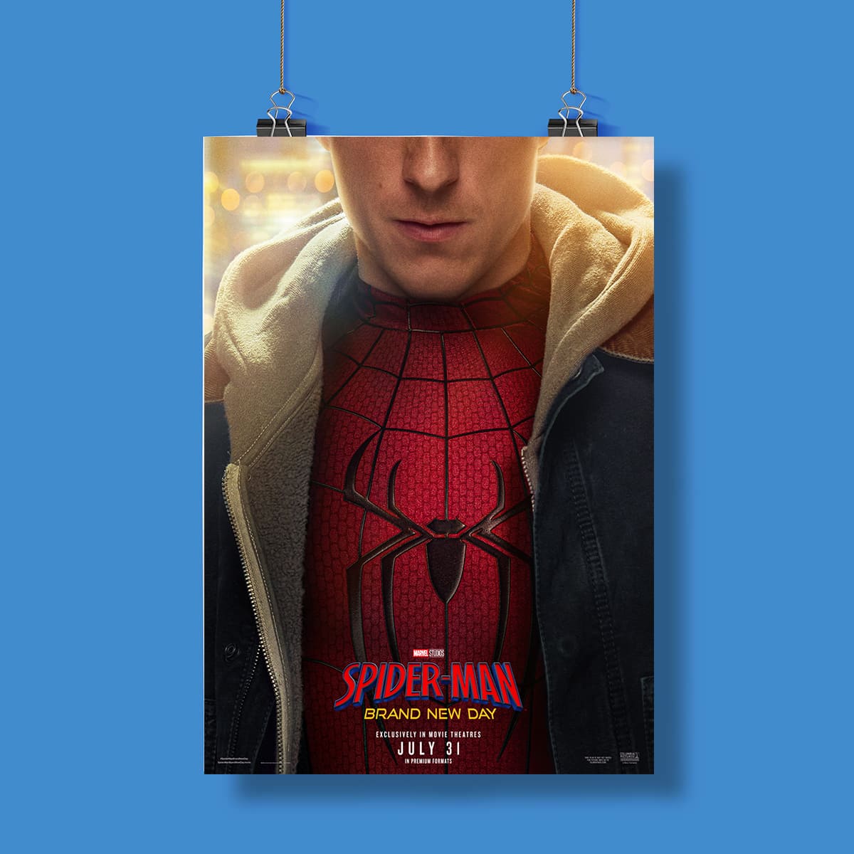 Spider Man Brand New Day July 31 2026 Poster Spider Man Brand New Day July 31 2026 Poster