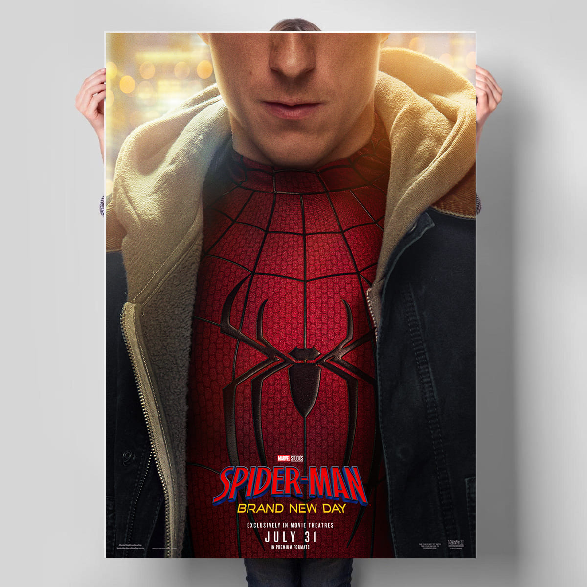 Spider Man Brand New Day July 31 2026 Poster Spider Man Brand New Day July 31 2026 Poster