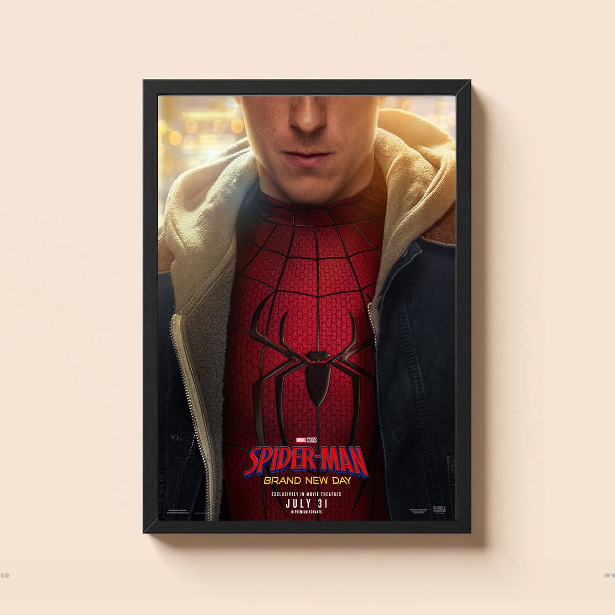 Spider Man Brand New Day July 31 2026 Poster Spider Man Brand New Day July 31 2026 Poster