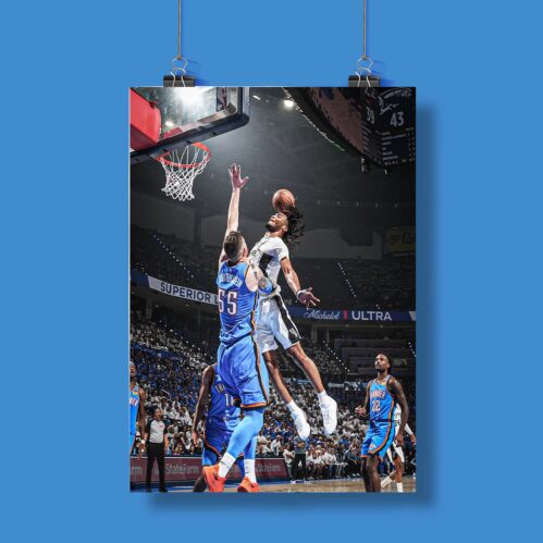 Stephon Castle Poster DUNK Over Isaiah Hartenstein