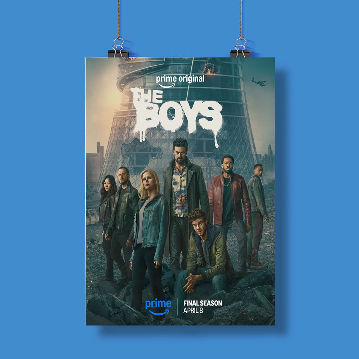 The Boys Season 5 April 8 2026 Poster The Boys Season 5 April 8 2026 Poster