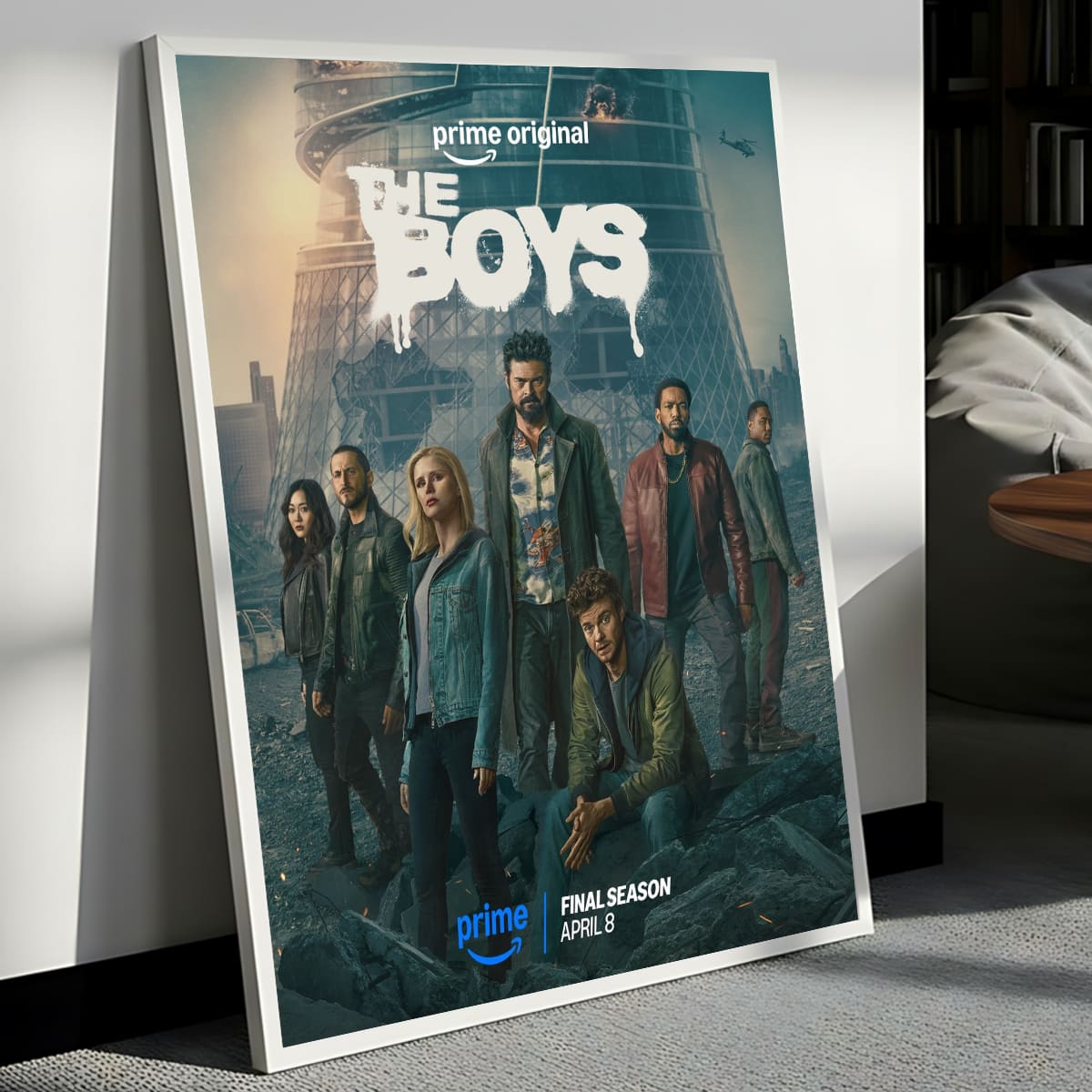 The Boys Season 5 April 8 2026 Poster The Boys Season 5 April 8 2026 Poster