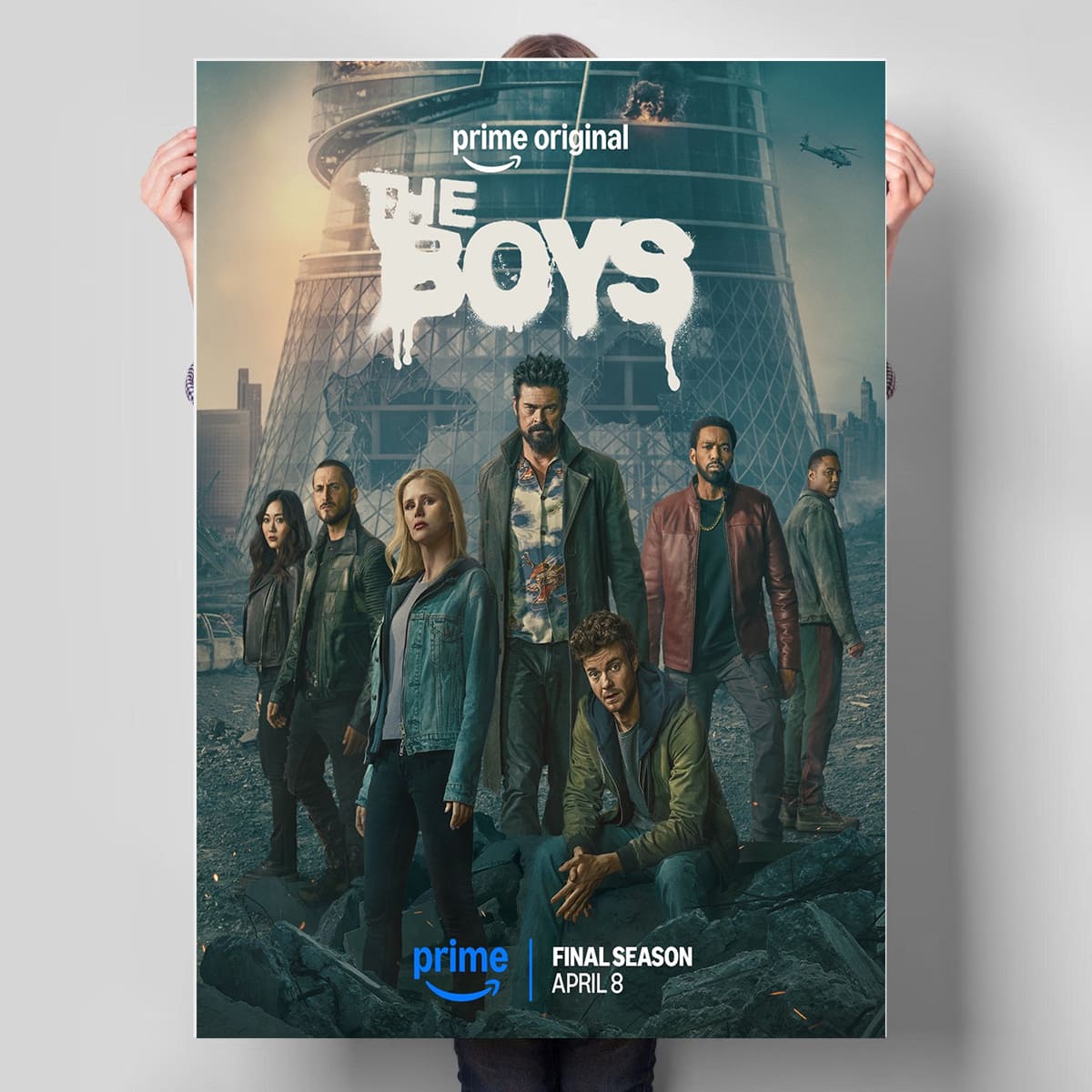 The Boys Season 5 April 8 2026 Poster The Boys Season 5 April 8 2026 Poster