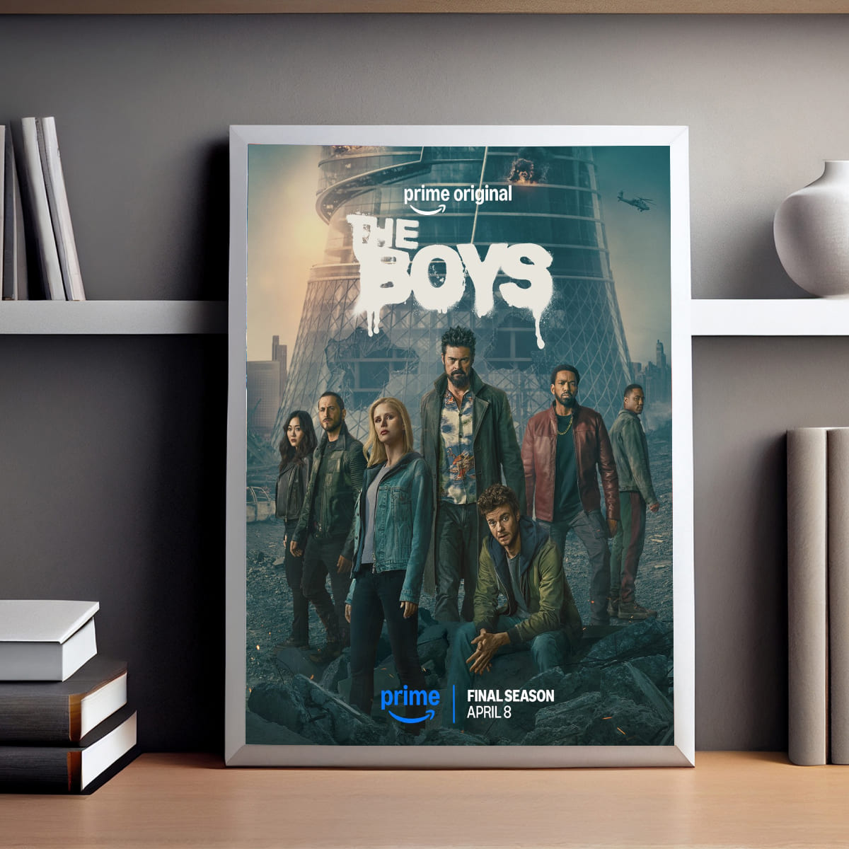 The Boys Season 5 April 8 2026 Poster The Boys Season 5 April 8 2026 Poster