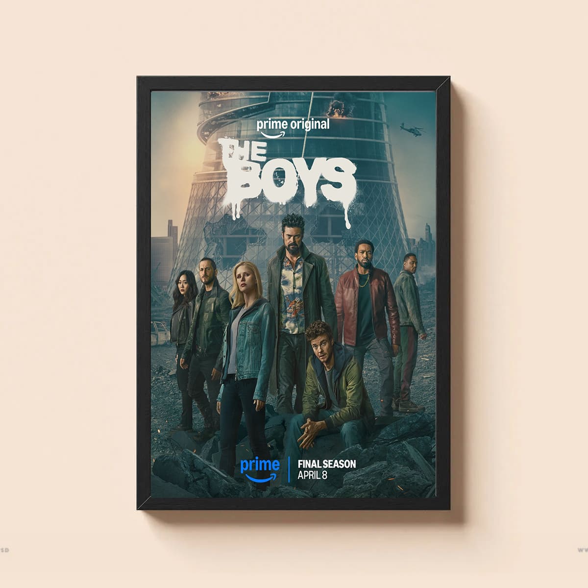 The Boys Season 5 April 8 2026 Poster The Boys Season 5 April 8 2026 Poster