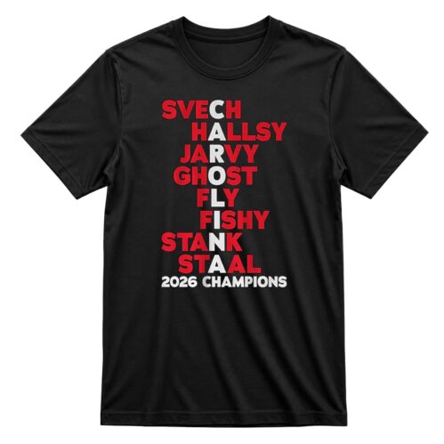 Carolina Hockey Names 2026 Champs Shirt